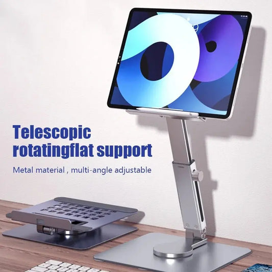 alloy Sliding rod retractable folding tablet stand holder Portable Notebook Keyboard bracket suporte for Macbook Air Pro ipad - Pixxel Core