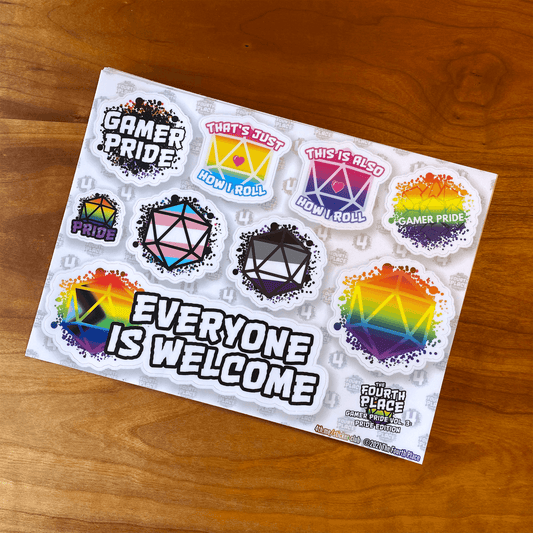 Gamer Pride (Vol. 3): Pride Edition The Fourth Place Gamer Pride (Vol. 3): Pride Edition Stickers Pixxel Core