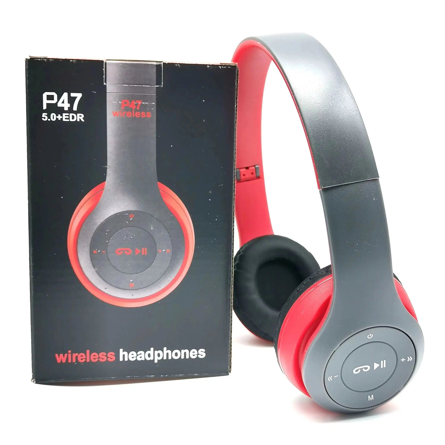 Stereo P47 Headset 5.0 Bluetooth Headset Folding Series Wireless Sports Game Headset for iPhone XiaoMi - Pixxel Core