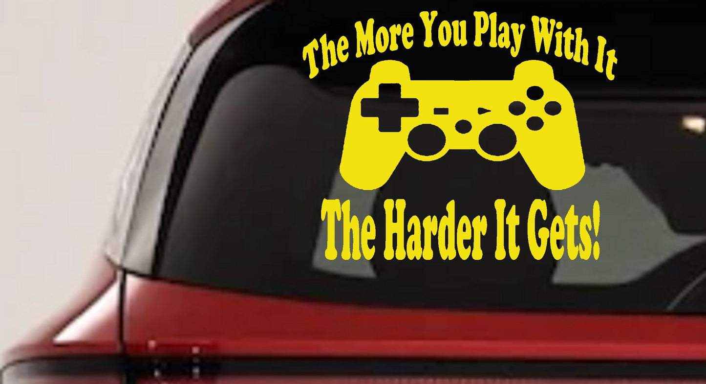Funny Playstation Gaming Decal for Car & Truck Windows Rad Dezigns Funny Playstation Gaming Decal for Car & Truck Windows Automotive > Decals & Magnets > Window Decals  Pixxel Core