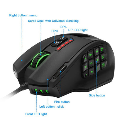 RGB backlit gaming mouse FLIPSTYLEZLLC RGB backlit gaming mouse 0  Pixxel Core