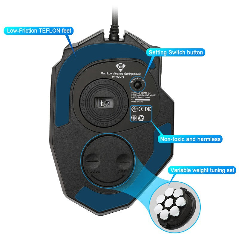 RGB backlit gaming mouse FLIPSTYLEZLLC RGB backlit gaming mouse 0  Pixxel Core