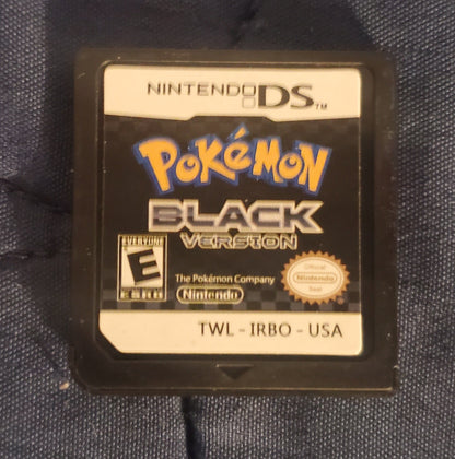 Pokemon Black Version 1 NDS Video Game Cartridge Nintendo DS 2011 VintageVideoGameStore Pokemon Black Version 1 NDS Video Game Cartridge Nintendo DS 2011   Pixxel Core