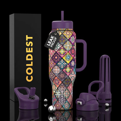 COLDEST 46oz Limitless Ultra v8 Water Bottle Coldest COLDEST 46oz Limitless Ultra v8 Water Bottle Water Bottle  Pixxel Core
