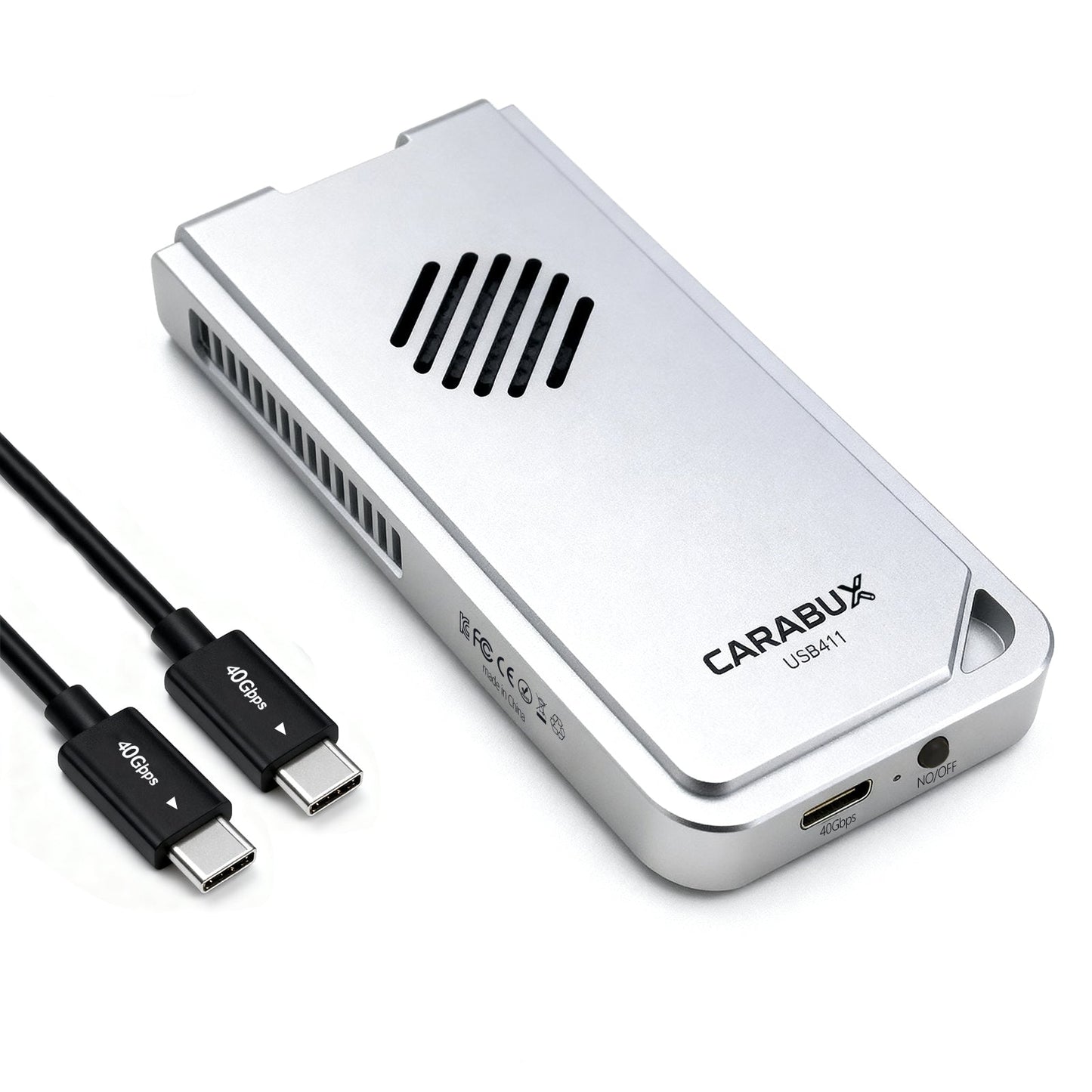 Carabux USB4 Thunderbolt Enclosure With Cooling Fan - Tool-Free 40Gbps SSD Case for M.2 2280 NVMe Drives Carabux Carabux USB4 Thunderbolt Enclosure With Cooling Fan - Tool-Free 40Gbps SSD Case for M.2 2280 NVMe Drives usb enclosure  Pixxel Core