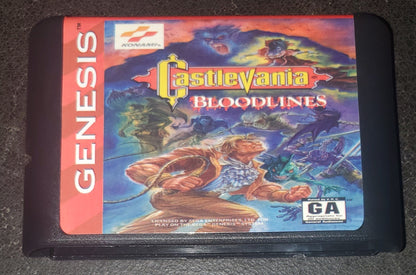 Sega Genesis Mega Drive Video Game Cartridges VintageVideoGameStore Sega Genesis Mega Drive Video Game Cartridges   Pixxel Core