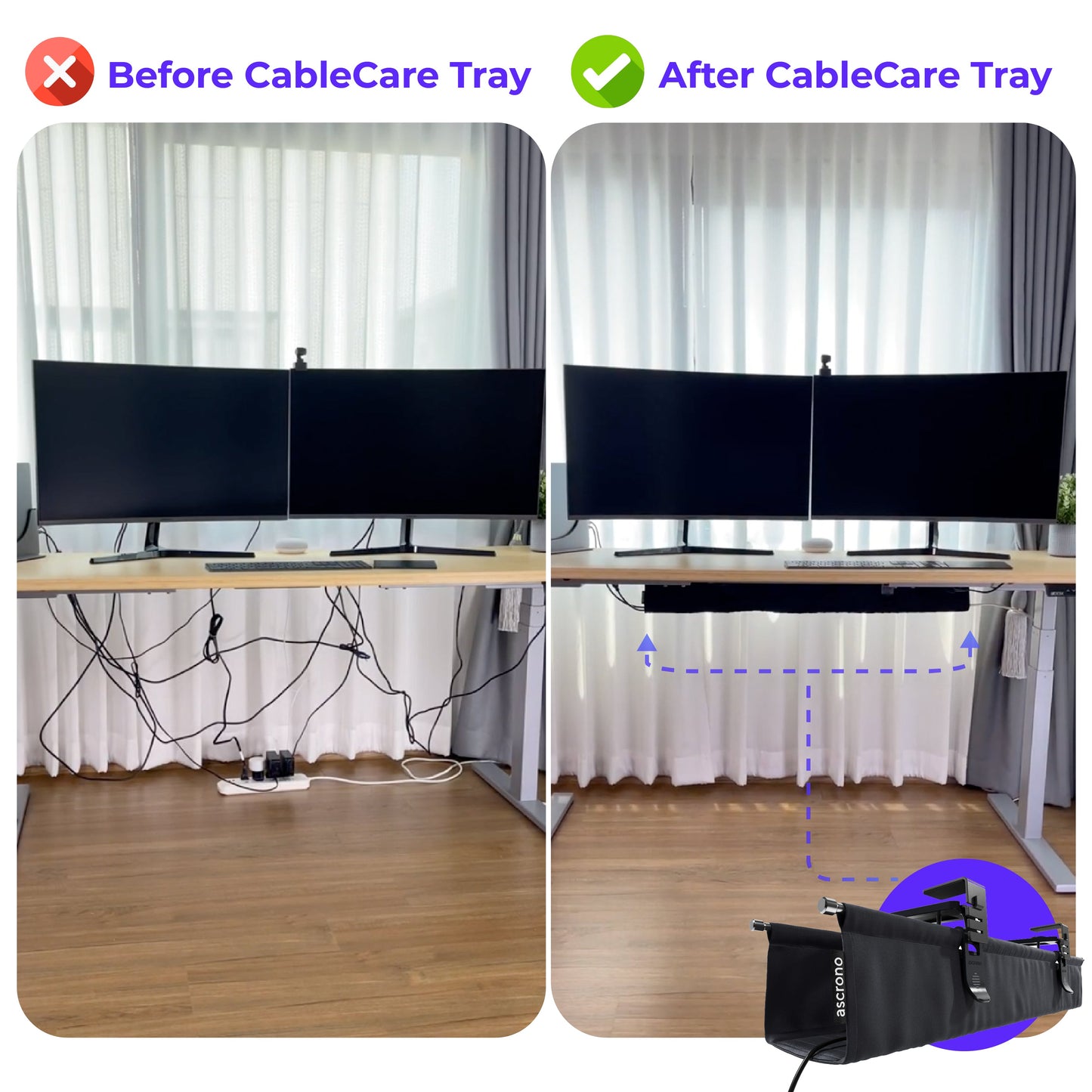 Ascrono® CableCare Tray Ascrono Ascrono® CableCare Tray Cable Tray  Pixxel Core