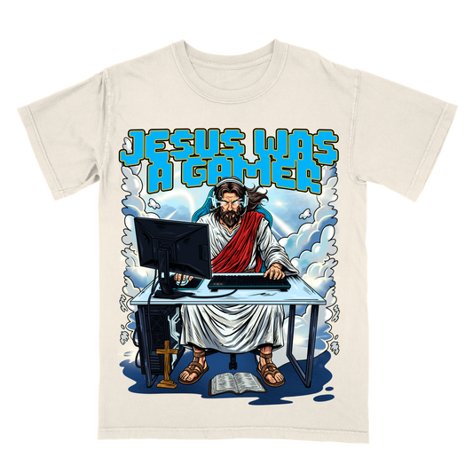 Jesus Was A Gamer Tee Euphoria Jesus Was A Gamer Tee T-shirt  Pixxel Core