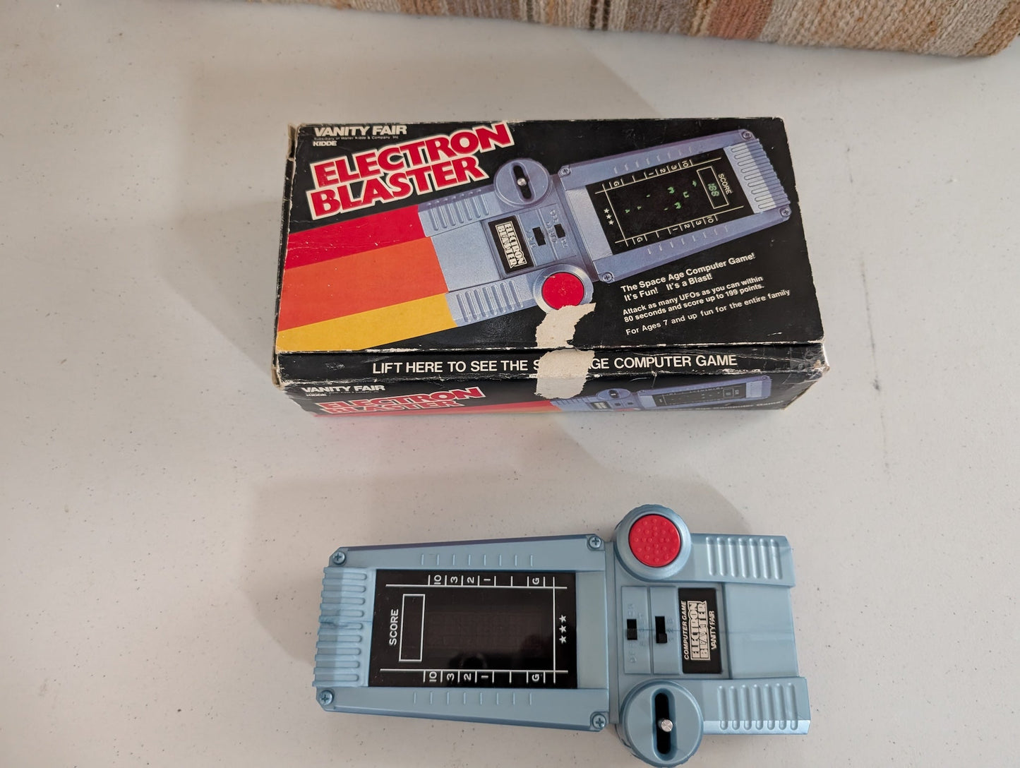 Rare Vanity Fair Electron Blaster Vintage 1980 Electronic Game Incl Box Merritt Island Curios Rare Vanity Fair Electron Blaster Vintage 1980 Electronic Game Incl Box   Pixxel Core