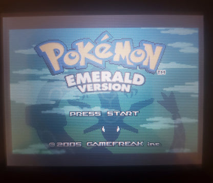 Pokemon Emerald GBA Video Game Cartridge Game Boy Advance 2005 VintageVideoGameStore Pokemon Emerald GBA Video Game Cartridge Game Boy Advance 2005   Pixxel Core