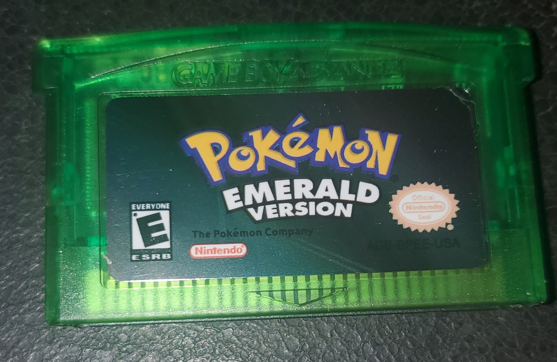Pokemon Emerald GBA Video Game Cartridge Game Boy Advance 2005 VintageVideoGameStore Pokemon Emerald GBA Video Game Cartridge Game Boy Advance 2005   Pixxel Core