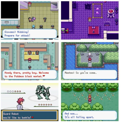 Pokemon FireRed Rocket GBA ROM Hack Video Game Cartridge Custom VintageVideoGameStore Pokemon FireRed Rocket GBA ROM Hack Video Game Cartridge Custom   Pixxel Core