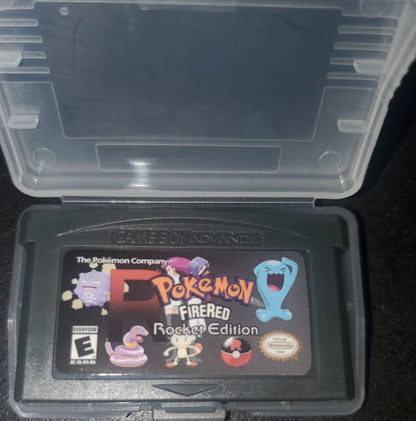 Pokemon FireRed Rocket GBA ROM Hack Video Game Cartridge Custom VintageVideoGameStore Pokemon FireRed Rocket GBA ROM Hack Video Game Cartridge Custom   Pixxel Core