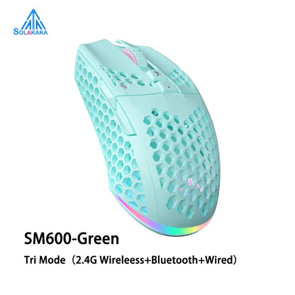 SM600 3-Mode Connection Wireless Gaming Mouse Electronics Den SM600 3-Mode Connection Wireless Gaming Mouse   Pixxel Core