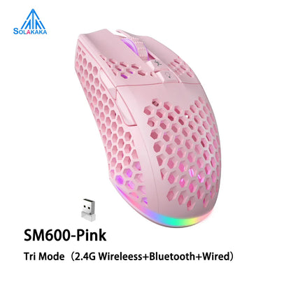SM600 3-Mode Connection Wireless Gaming Mouse Electronics Den SM600 3-Mode Connection Wireless Gaming Mouse   Pixxel Core