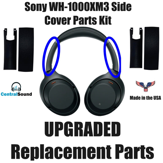 Replacement Side Cover Slider Parts UPGRADE KIT for Sony WH-1000XM3 WH1000XM3 Headphones CentralSound Replacement Side Cover Slider Parts UPGRADE KIT for Sony WH-1000XM3 WH1000XM3 Headphones Replacement Part  Pixxel Core
