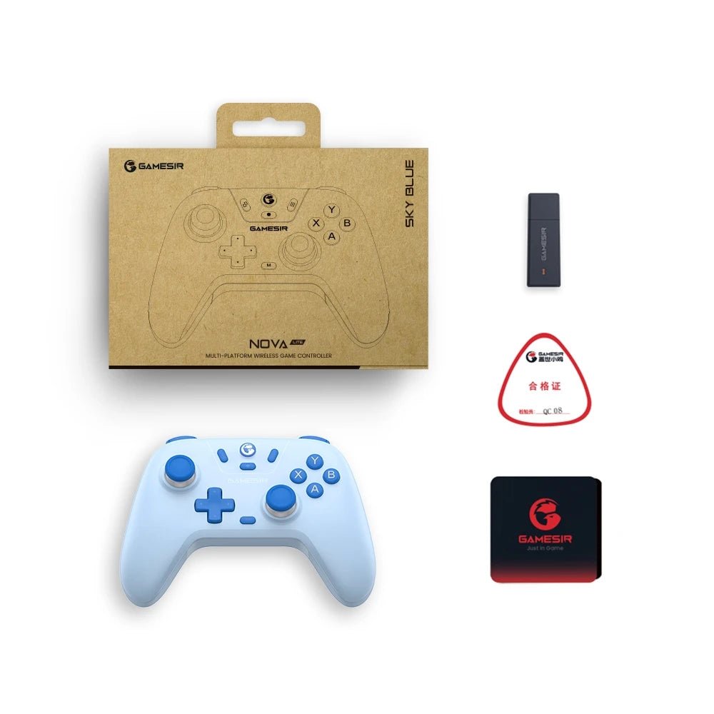 GameSir Nova Lite Switch Controller Hall Effect Gamepad for Nintendo Switch iPhone Android Mobile Phone Windows PC Steam - Pixxel Core
