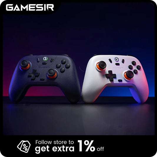 GameSir Nova Lite Switch Controller Hall Effect Gamepad for Nintendo Switch iPhone Android Mobile Phone Windows PC Steam - Pixxel Core