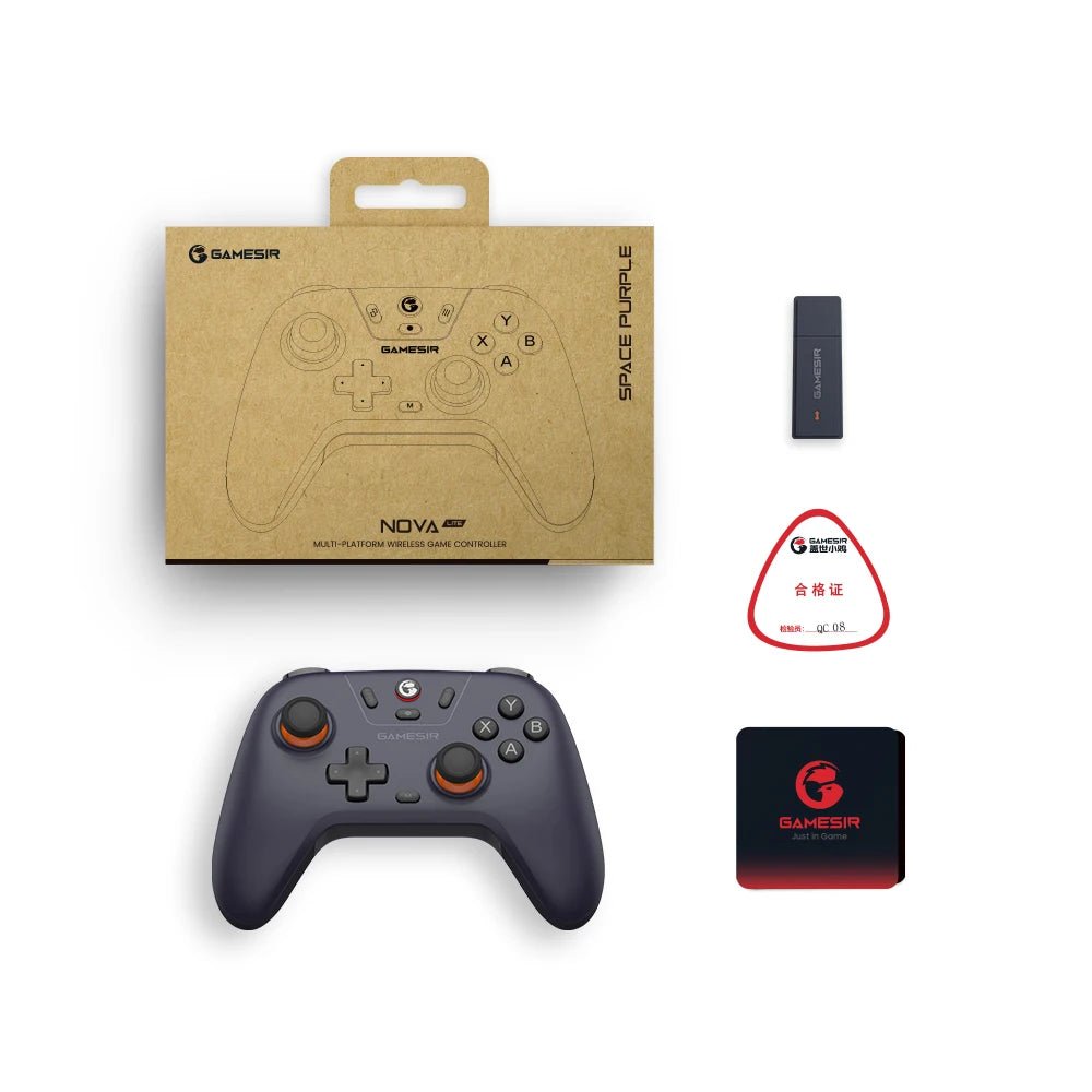 GameSir Nova Lite Switch Controller Hall Effect Gamepad for Nintendo Switch iPhone Android Mobile Phone Windows PC Steam - Pixxel Core