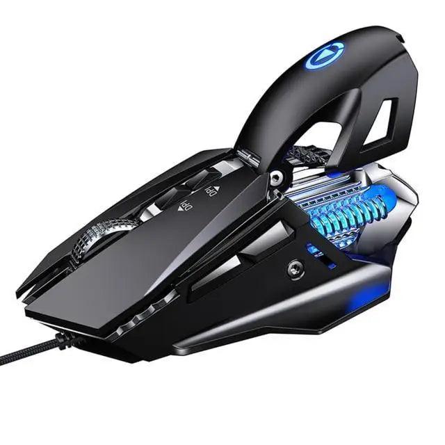 Gaming Adjustable DPI Wired PC Mouse Laptop Home Office Mouse With Metal Bottom Plate Stevvex Gaming Adjustable DPI Wired PC Mouse Laptop Home Office Mouse With Metal Bottom Plate STIL7877URYPO  Pixxel Core