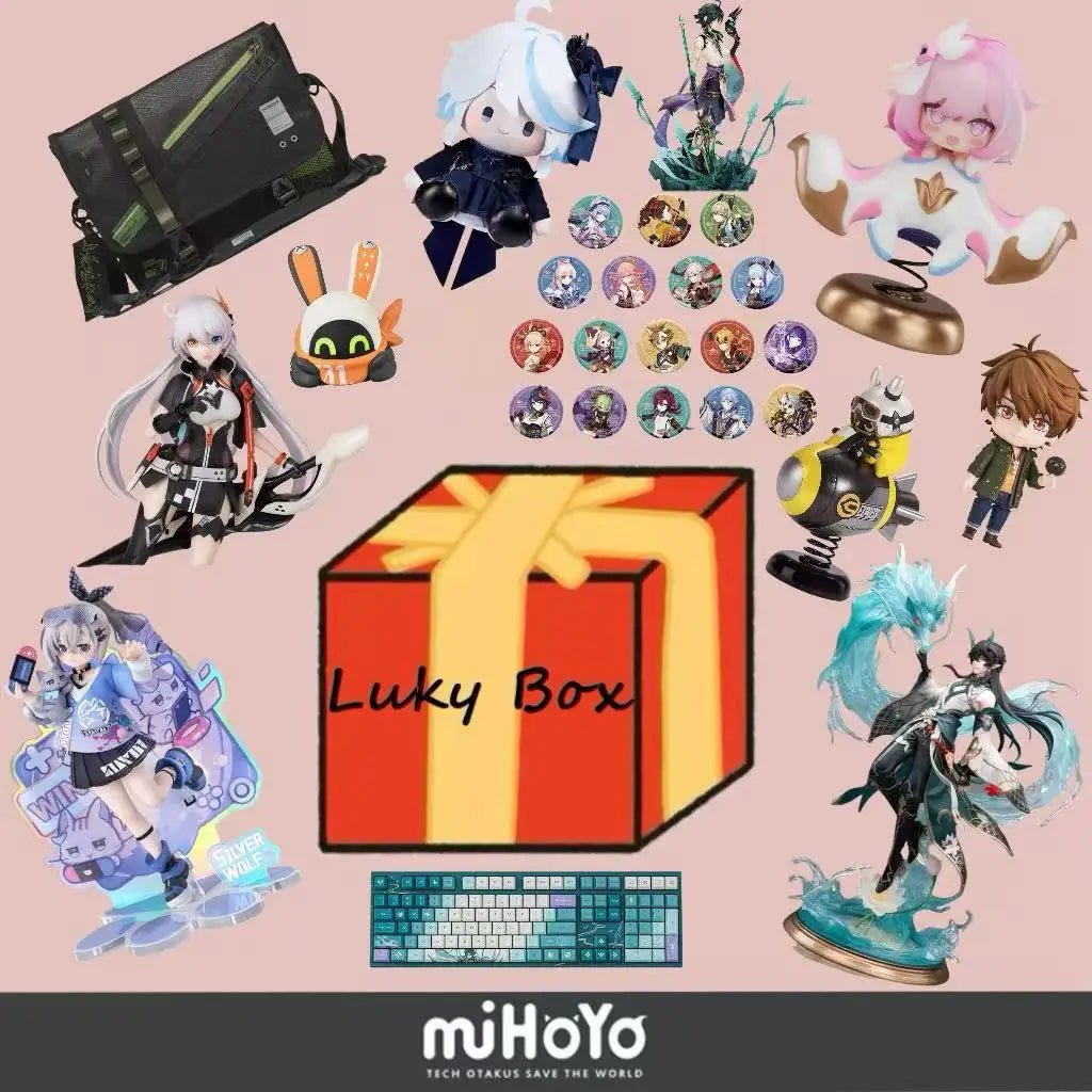 [Genuine] Game miHoYo Zenless Zone Zero&Genshin Impact&Honkai Star Rail&Honkai Impact 3RD&Tears of Themis& Cosplay Gift Box Set - Pixxel Core