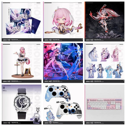 [Genuine] Game miHoYo Zenless Zone Zero&Genshin Impact&Honkai Star Rail&Honkai Impact 3RD&Tears of Themis& Cosplay Gift Box Set - Pixxel Core