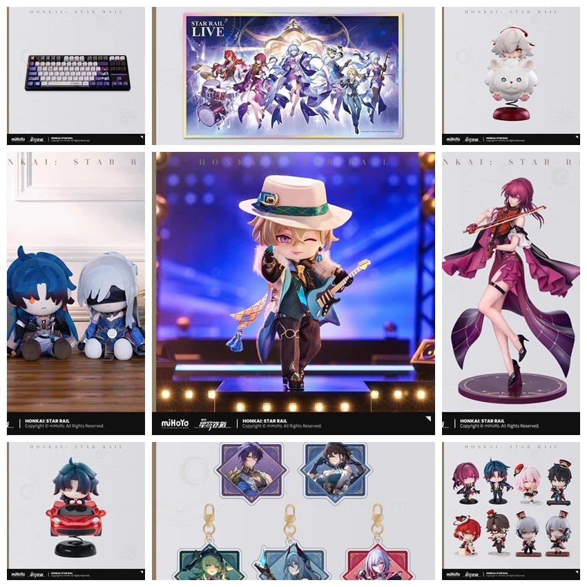 [Genuine] Game miHoYo Zenless Zone Zero&Genshin Impact&Honkai Star Rail&Honkai Impact 3RD&Tears of Themis& Cosplay Gift Box Set - Pixxel Core