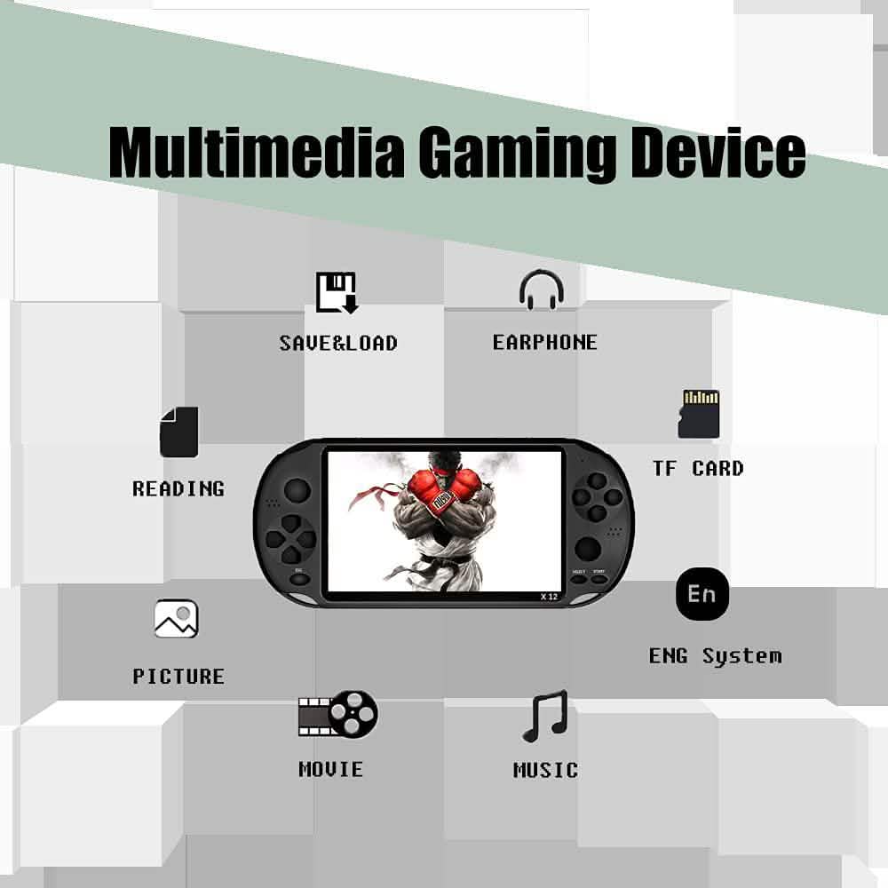Handheld Game Console for Kids/Adults X12 Pro DailySale Handheld Game Console for Kids/Adults X12 Pro Video Games & Consoles  Pixxel Core