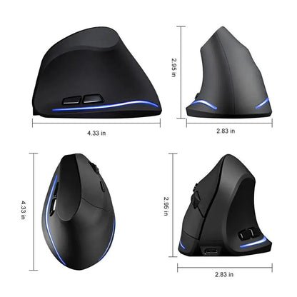 Stylish Vertical Wireless Mouse Game Rechargeable Ergonomic Mouse Modern Design RGB Optical USB Mice For Windows Mac 2400 DPI 2.4G Mice Stevvex Stylish Vertical Wireless Mouse Game Rechargeable Ergonomic Mouse Modern Design RGB Optical USB Mice For Windows Mac 2400 DPI 2.4G Mice STIL8457URUYY  Pixxel Core