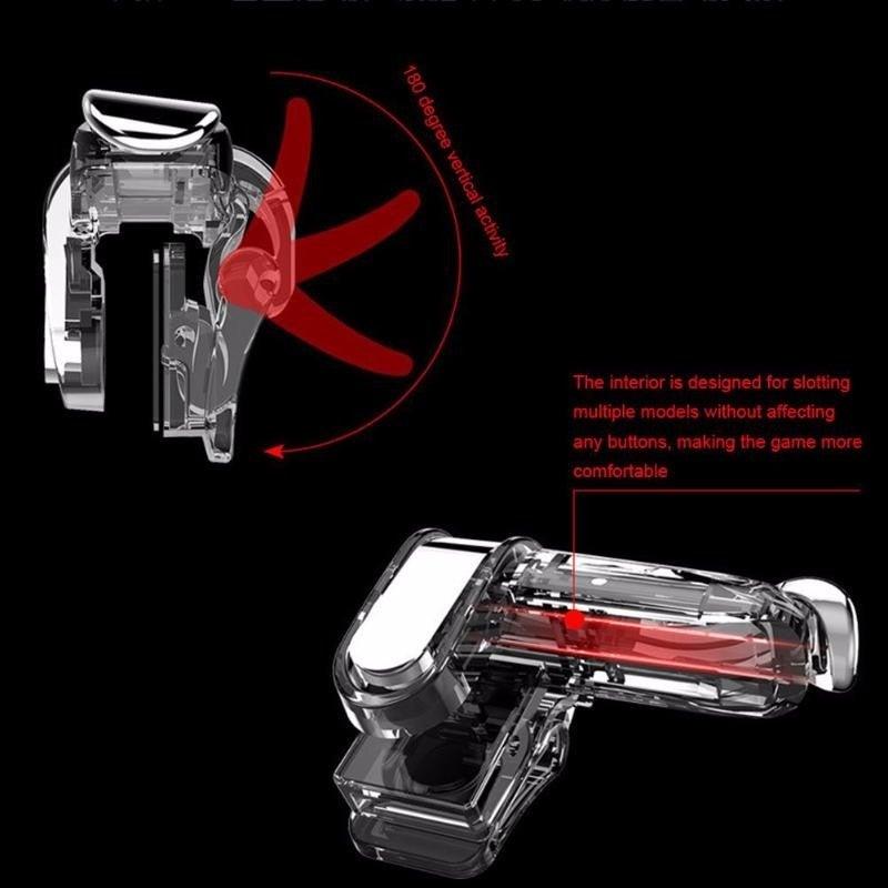 Transparent Simple Joystick Shooting Key Button Trigger Controller Gamepad Gaming Controller Compatible With Smartphones Mobile Stevvex Transparent Simple Joystick Shooting Key Button Trigger Controller Gamepad Gaming Controller Compatible With Smartphones Mobile ST88GM126AMO  Pixxel Core